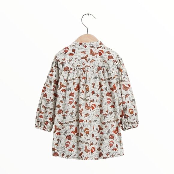 BANANA REPUBLIC | Travel Mosaic | PINTUCK DRESS - Picture 2 of 5